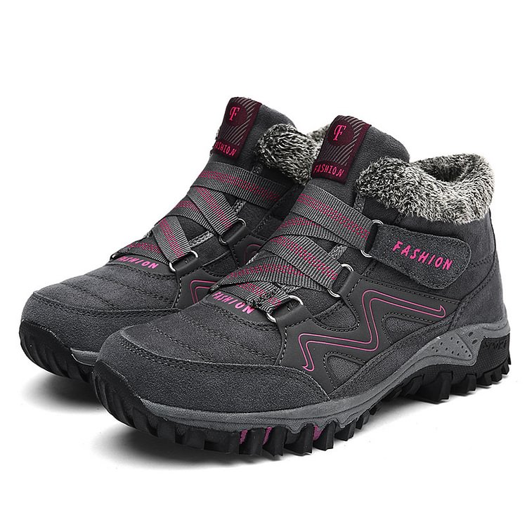 🥾 ¡50% DE DESCUENTO! ❄️ Botas de invierno cálidas para mujer – impermeables, suela con agarre y comodidad forrada 🧦