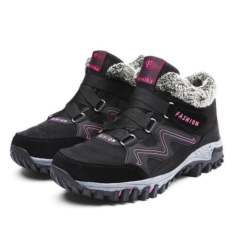 🥾 ¡50% DE DESCUENTO! ❄️ Botas de invierno cálidas para mujer – impermeables, suela con agarre y comodidad forrada 🧦