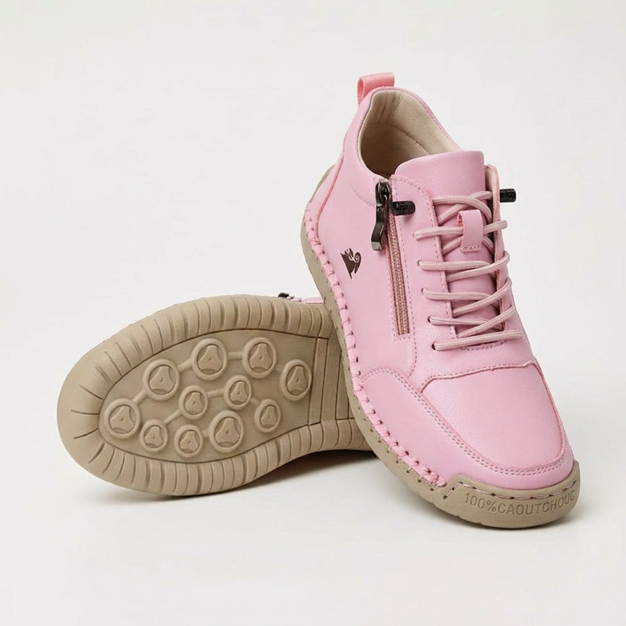 Mila — Sneakers cómodas y con soporte con cremallera
