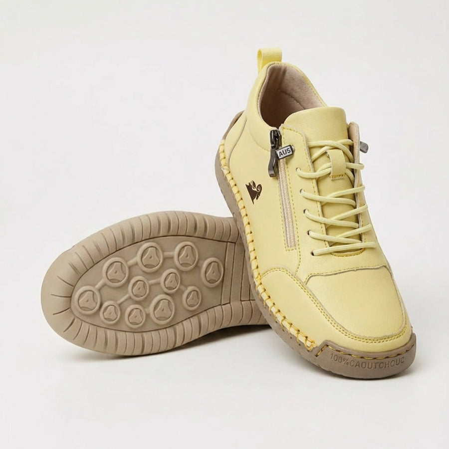 Mila — Sneakers cómodas y con soporte con cremallera