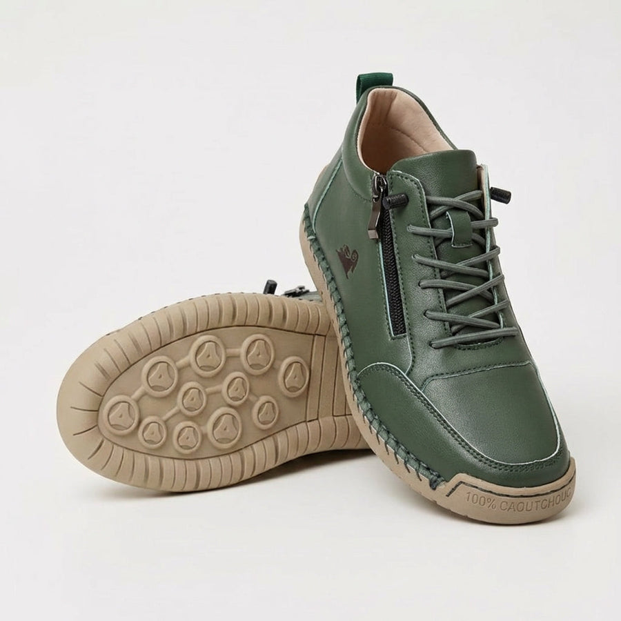 Mila — Sneakers cómodas y con soporte con cremallera