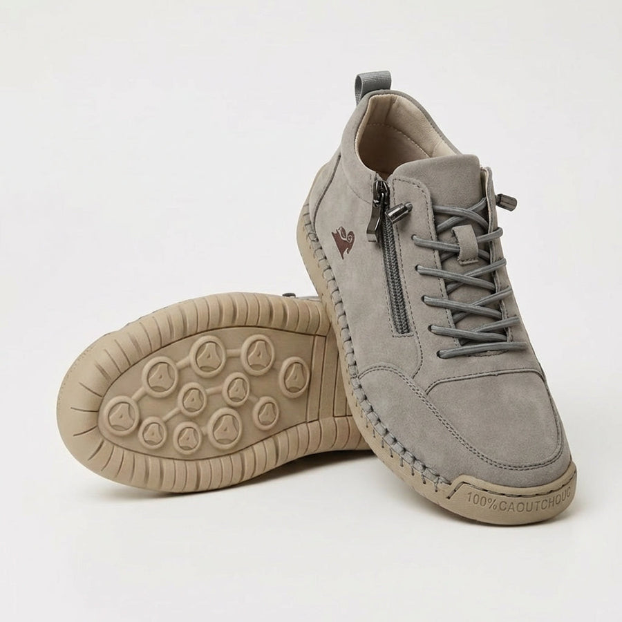 Mila — Sneakers cómodas y con soporte con cremallera