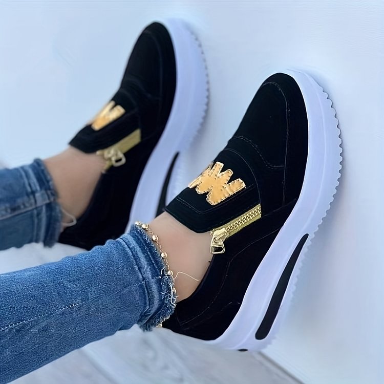 👍 Zapatillas ortopédicas con plataforma para mujer