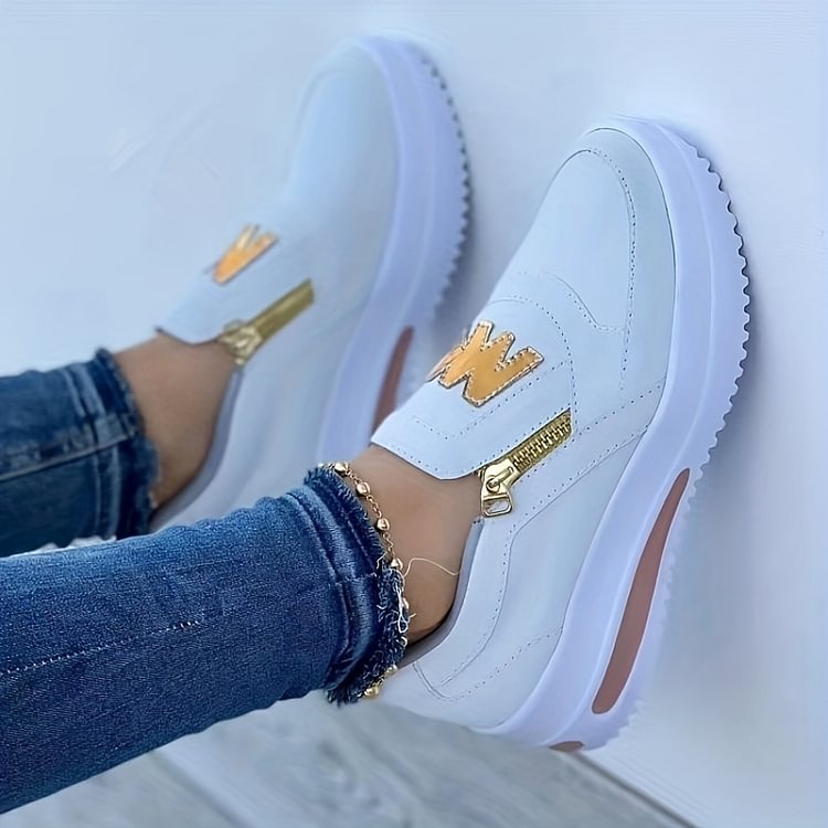 👍 Zapatillas ortopédicas con plataforma para mujer
