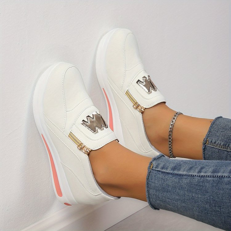 👍 Zapatillas ortopédicas con plataforma para mujer