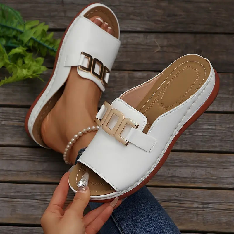 💞Máxima comodidad - Sandalias de cuña ortopédicas cómodas para mujer