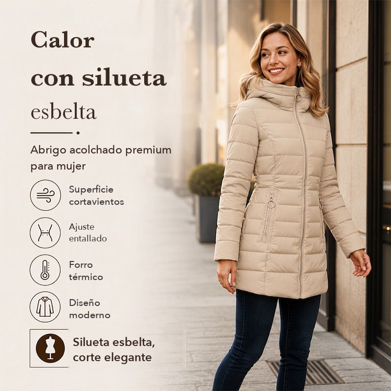 👥 ¡Más de 80.000 compradores ya lo tienen! Abrigo de invierno con capucha y aislamiento para mujer