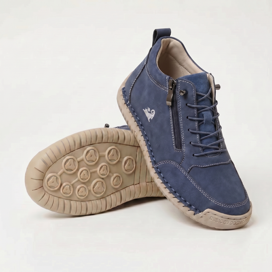 Mila — Sneakers cómodas y con soporte con cremallera