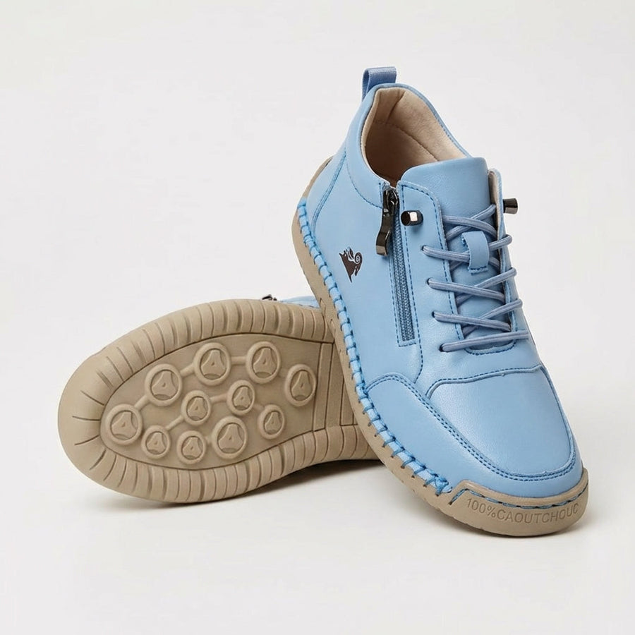 Mila — Sneakers cómodas y con soporte con cremallera