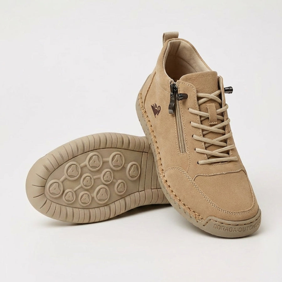Mila — Sneakers cómodas y con soporte con cremallera