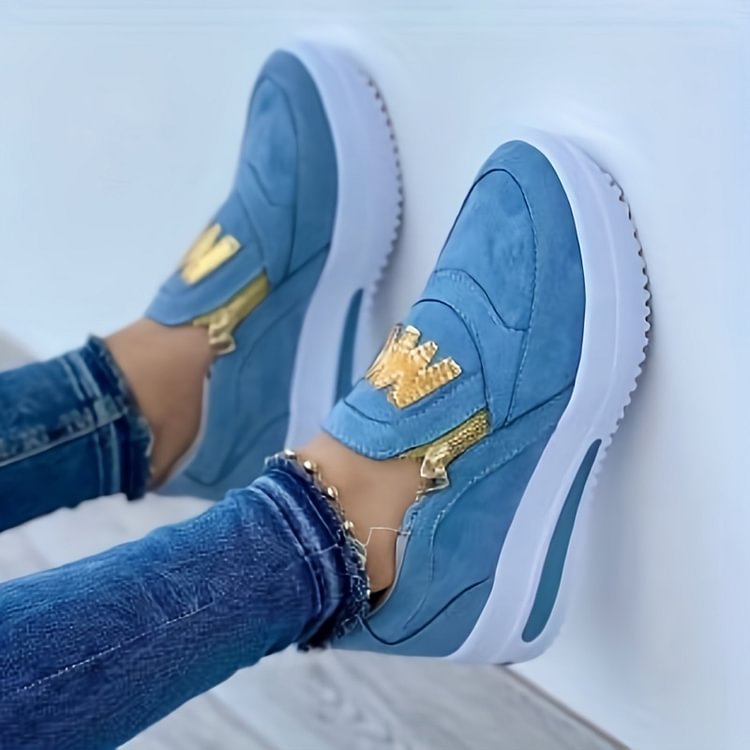 👍 Zapatillas ortopédicas con plataforma para mujer