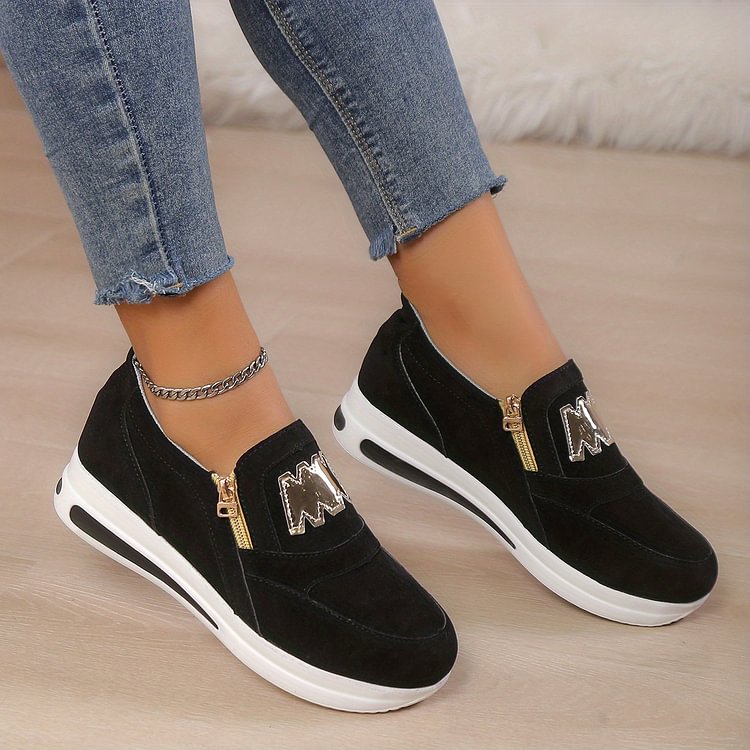 👍 Zapatillas ortopédicas con plataforma para mujer
